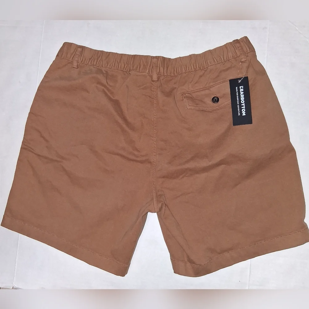 Bear Bottom Brown Casual Shorts Mens XL (NWT) - Picture 3 of 5